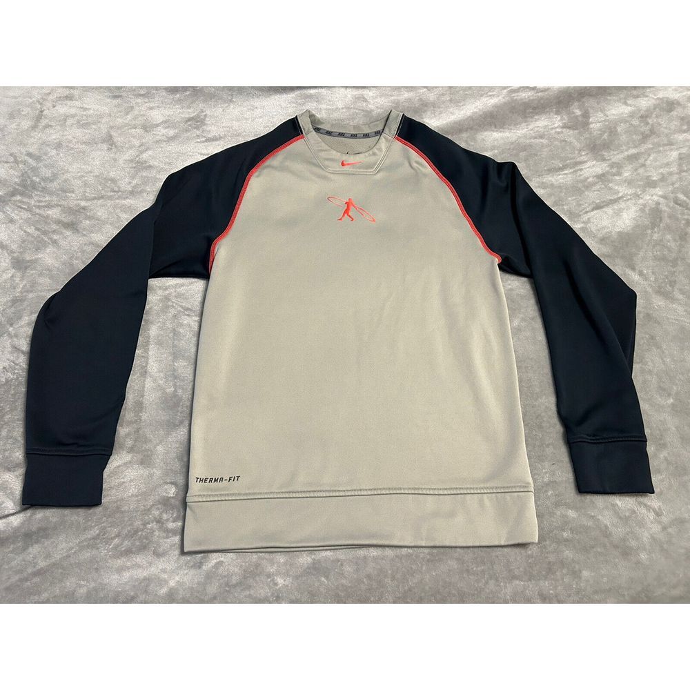 Nike Therma Fit Ken Griffey Jr Swingman Center Swoosh Baseball Sweatshirt Mens S